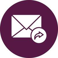 Mail Forward Vector Icon