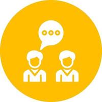 Conversation Vector Icon