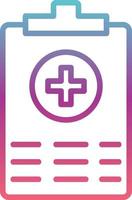 Medical Report Vector Icon