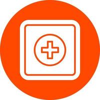 First Aid Symbol Vector Icon