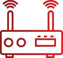 Wireless Router Vector Icon