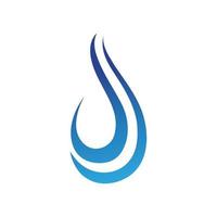 Water drop Logo Template vector