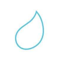 Water drop Logo Template vector