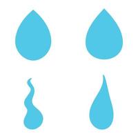 Water drop Logo Template vector