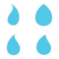 Water drop Logo Template vector