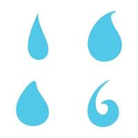 Water drop Logo Template vector