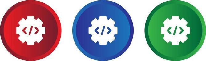 coding icon vector. coding icon vector illustration