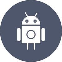 icono de vector de Android