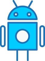 icono de vector de Android