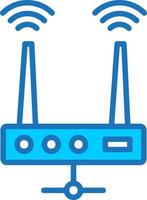 Router Device Vector Icon
