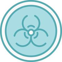 Biological Hazard Vector Icon