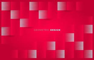 aabstract geometric paper line style bakcground in magenta vector