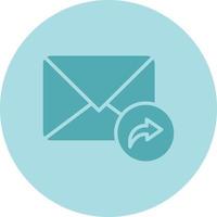 Mail Forward Vector Icon