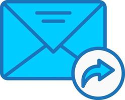 Mail Forward Vector Icon