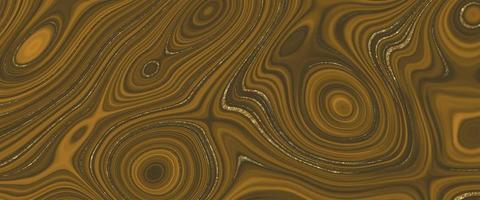 Golden luxury liquify background. Colorful liquid texture with gold and brown glitter. Marble texture. Beautiful drawing with the divorces and wavy lines in gray tones. gold metallic surface. vector