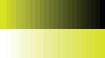 paleta de colores amarillo vector