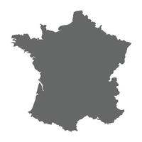 vector de mapa de francia