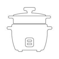 rice cooker icon vektor vector