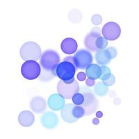 Modern bokeh pattern, great design for any purposes. Color glow. vector