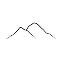 mountain icon vektor vector