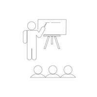 vector school chalk board icon