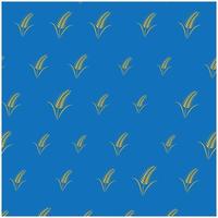 scattered wheat logo background vector