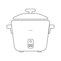 rice cooker icon vektor vector