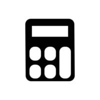 simple calculator icon illustration design vector