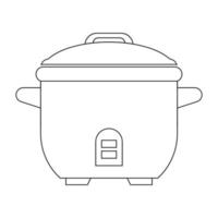 rice cooker icon vektor vector