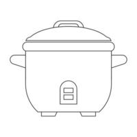 rice cooker icon vektor vector