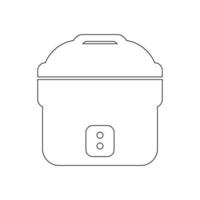 rice cooker icon vektor vector