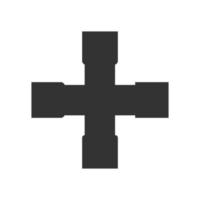 pipe connection icon illustration design vector