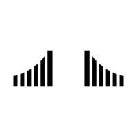 simple gate icon illustration design vector