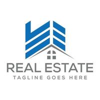 Unique Real Estate Logo vector