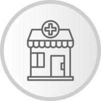 Pharmacy Building Vector Icon