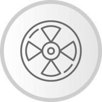 Radiation Sign Vector Icon