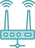 Router Device Vector Icon