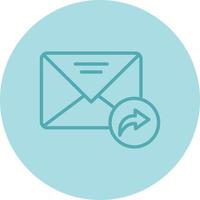 Mail Forward Vector Icon
