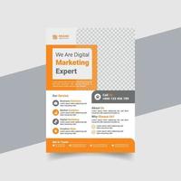 Corporate Flyer Template vector