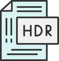 Hdr Vector Icon