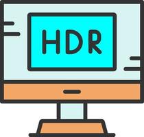 Hdr Vector Icon