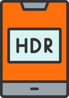 Hdr Vector Icon