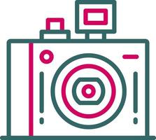 Compact Camera Vector Icon