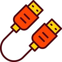 Usb Plug Vector Icon