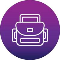 Camera Bag Vector Icon