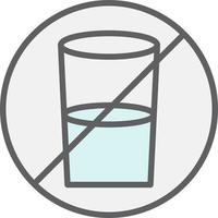 No drink Vector Icon