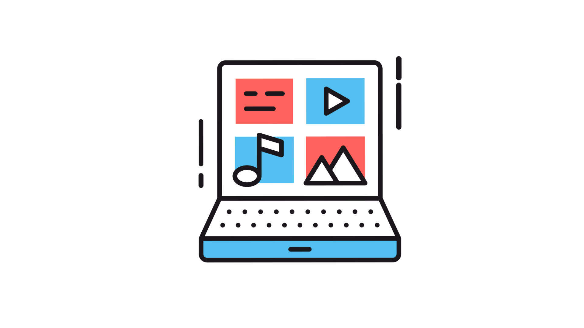 Animated Content Icon Of Nice Animation Icons For Your Project 