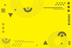 vector illustration of an abstract background in yellow color
