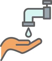 Ablution Vector Icon