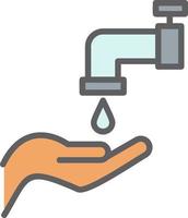 Ablution Vector Icon